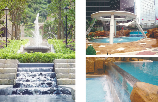 喷泉，喷泉水景，喷泉水艺，喷泉案例