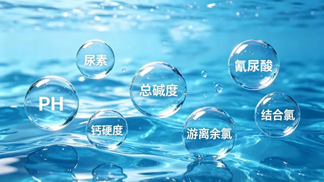 游泳池免费水质检测服务,游泳池水质服务,泳池免费水质检测